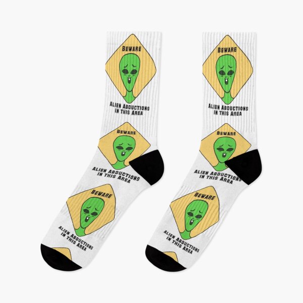 Item preview, beware of alien abductions in this area designed and sold by SageTeaArts.