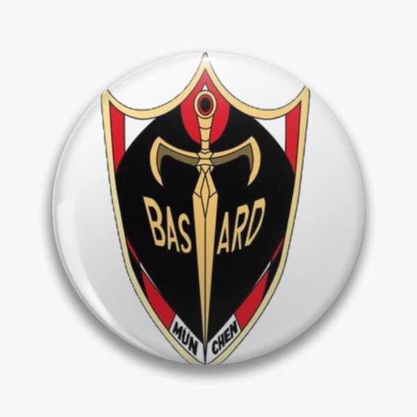 Item preview, Munich Bastard Sword Crest Streetwear Design | Urban Anime Inspired Shield Emblem designed and sold by ArminGreen.