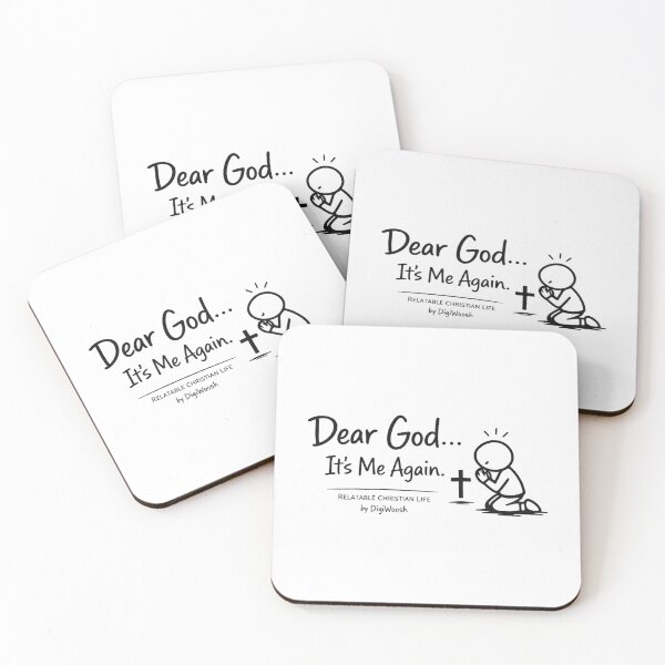 Item preview, Dear God It's Me Again Christian Prayer  designed and sold by DigiWoosh.