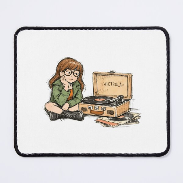 Item preview, DARIA MORGENDORFFER WITH OPEN VICTROLA designed and sold by LIS AND MELIVERSO.