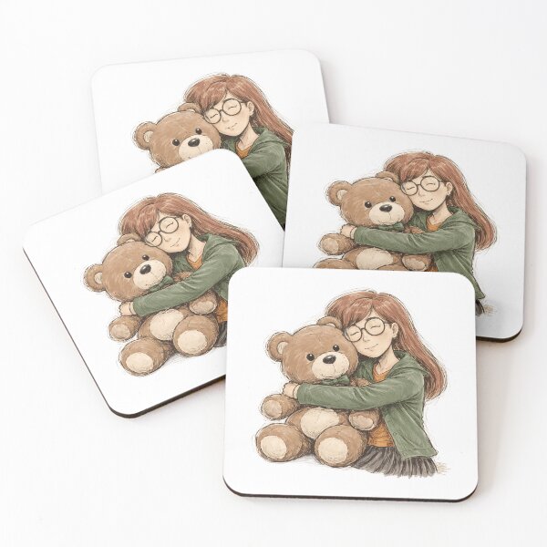 Item preview, DARIA MORGENDORFFER WITH TEDDY BEAR designed and sold by LIS AND MELIVERSO.