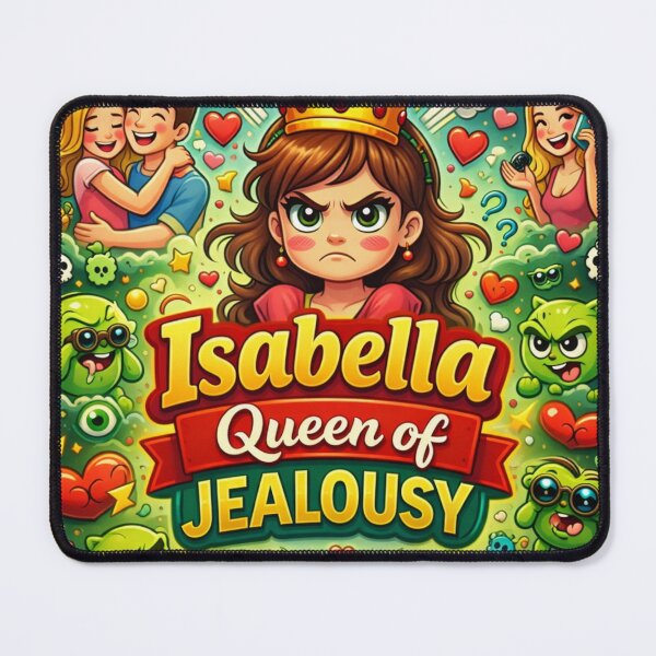 Item preview, Isabella Queen of Jealousy - Funny Cartoon Queen Design designed and sold by Pink Decor .