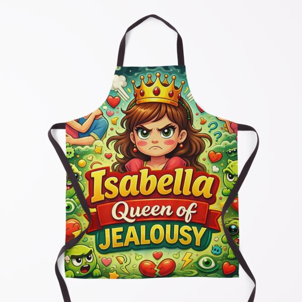 Item preview, Isabella Queen of Jealousy - Funny Cartoon Queen Design designed and sold by Pink Decor .