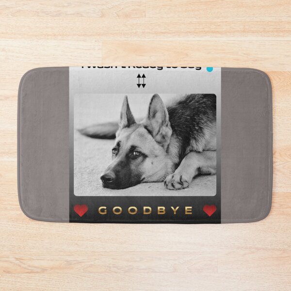 Item preview, In Loving Memory German Shepherd – I Wasn’t Ready to Say Goodbye designed and sold by InkWaveX.