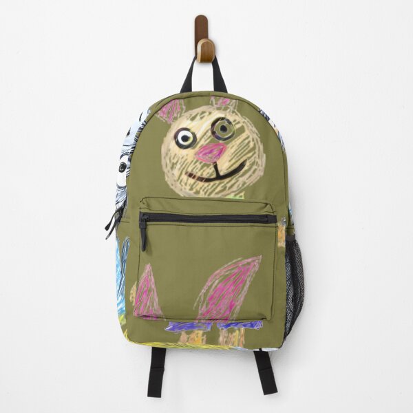 Item preview, Cartoon Wolf & Bunny designed and sold by Retro Whimsy.
