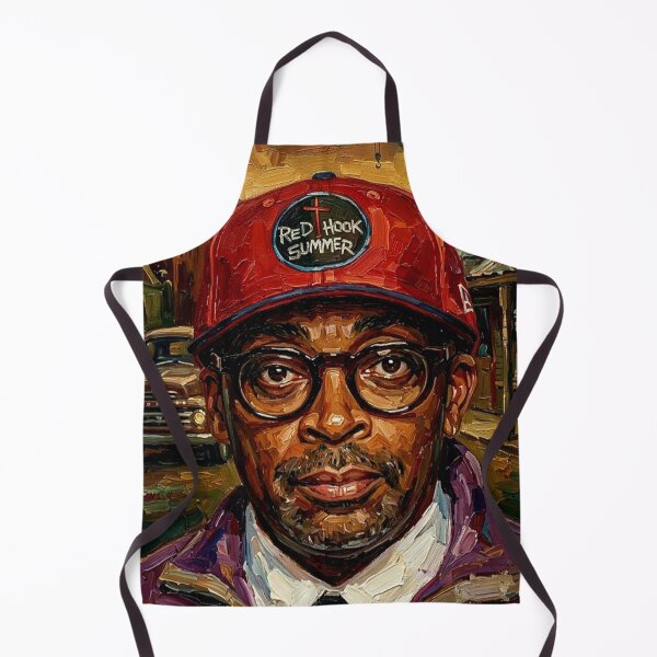 Item preview, The Visionary Auteur: Spike Lee Red Hook Summer Impasto Portrait designed and sold by Art's Diner.