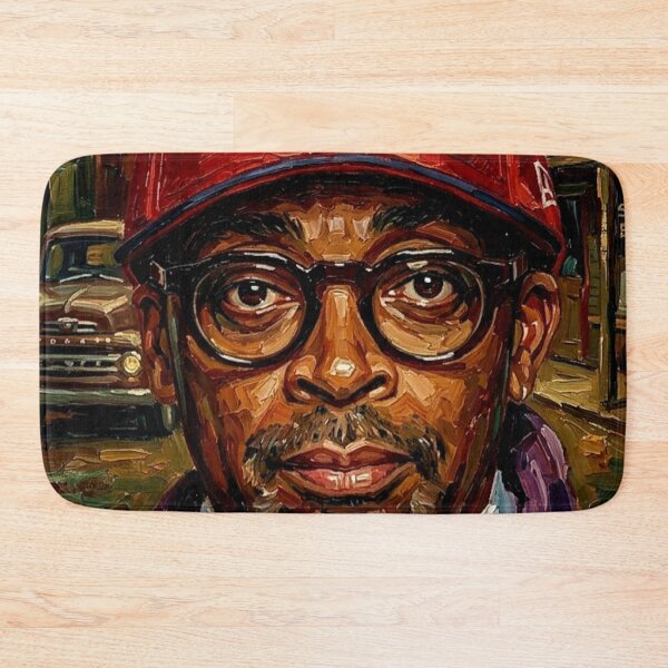 Item preview, The Visionary Auteur: Spike Lee Red Hook Summer Impasto Portrait designed and sold by Art's Diner.