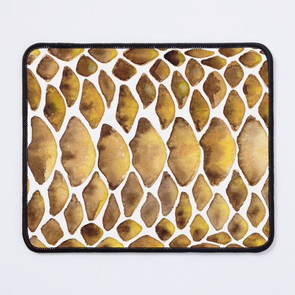 Item preview, Watercolor brown snake designed and sold by Ana Gorozpe.