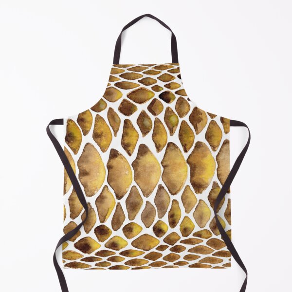 Item preview, Watercolor brown snake designed and sold by Ana Gorozpe.