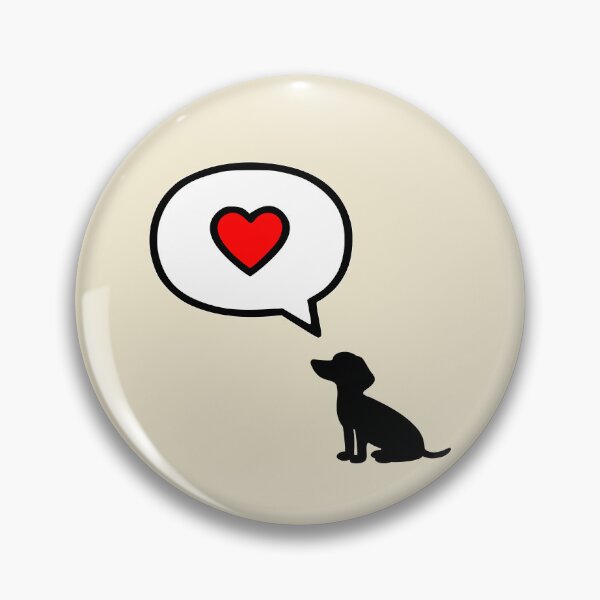 Item preview, Declaration of love for a dog designed and sold by minimalartstory.