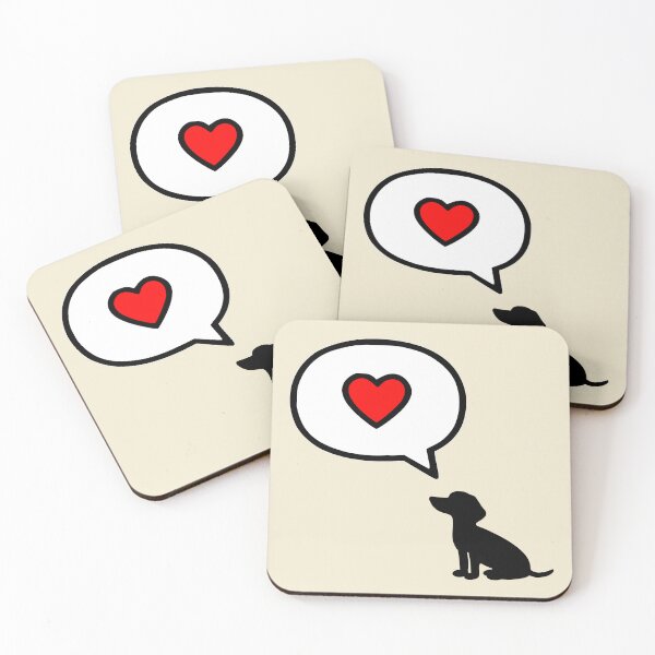 Item preview, Declaration of love for a dog designed and sold by minimalartstory.