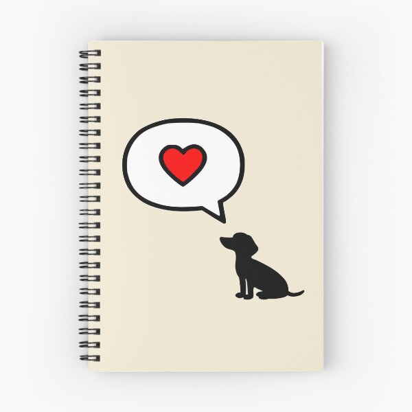 Item preview, Declaration of love for a dog designed and sold by minimalartstory.