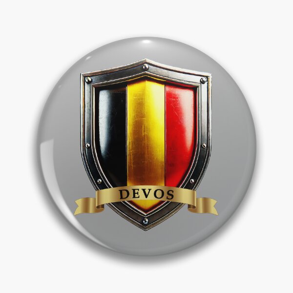 Item preview, Devos Belgium National Pride Shield designed and sold by Highlandkings.