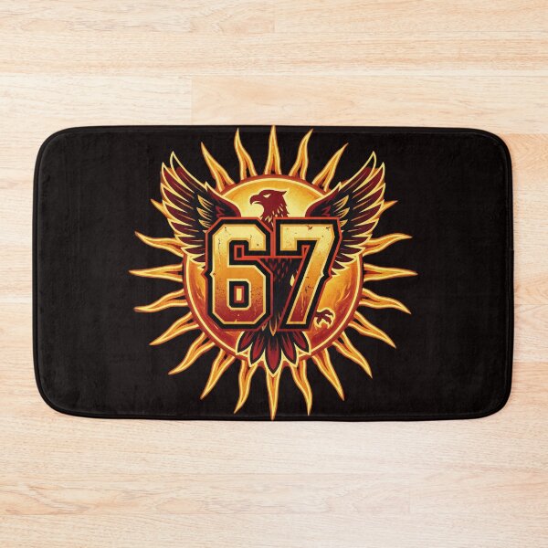 Item preview, 67 Inspirational T-Shirt with Flying Bird and Sun Graphic, Motivational Quote Tee designed and sold by MoodFit2026.