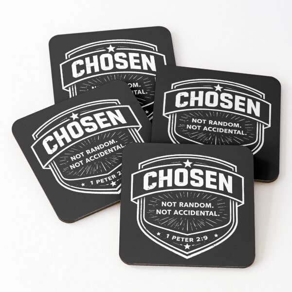 Item preview, Chosen 1 Peter 2:9 Not Random Not Accidental – Christian Identity Declaration designed and sold by astersgraphics.