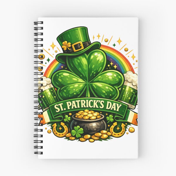 Artikelvorschau, Golden Shamrock Celebration – St. Patrick’s Day Edition entworfen und verkauft von Andrei Cazan.