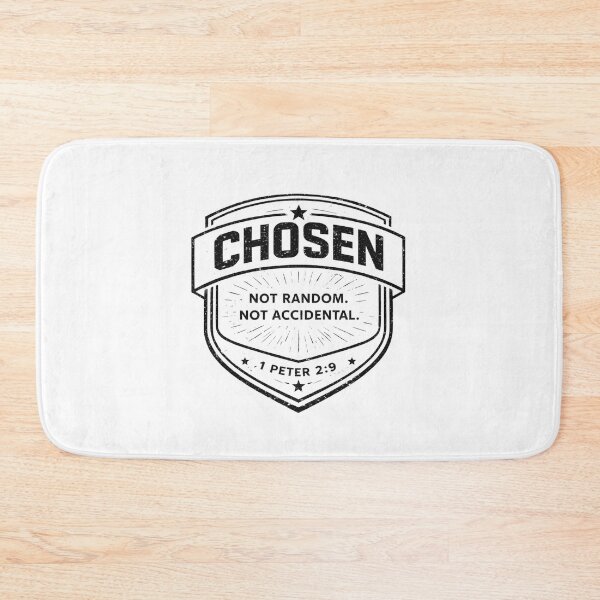 Item preview, Chosen 1 Peter 2:9 Not Random Not Accidental – Christian Identity Declaration designed and sold by astersgraphics.