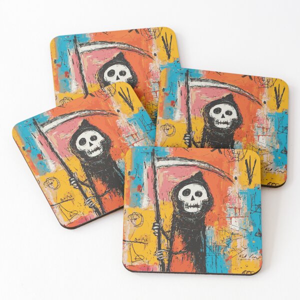 Item preview, Grim Reaper Graffiti Pop Art Design designed and sold by drizzd.