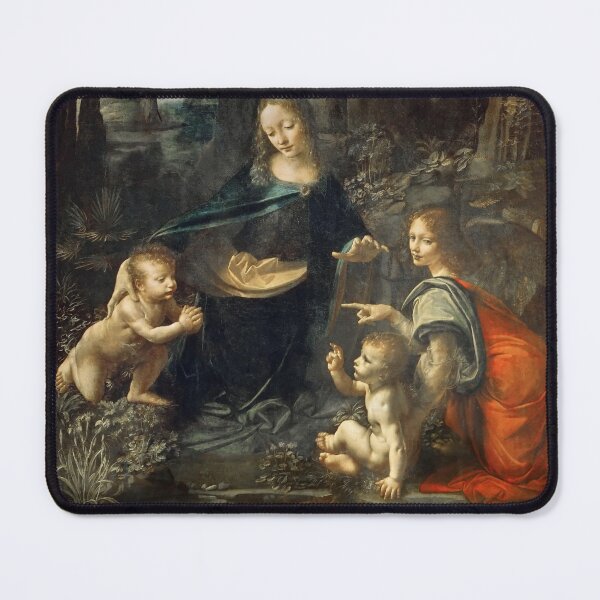 Item preview, The Virgin of the Rocks (Louvre version) by Leonardo da Vinci designed and sold by EDDANI.