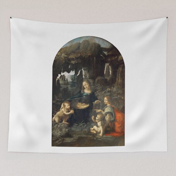 Item preview, The Virgin of the Rocks (Louvre version) by Leonardo da Vinci designed and sold by EDDANI.