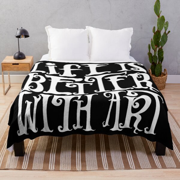 Item preview, Life is Better with Art designed and sold by Unhinged Heather.