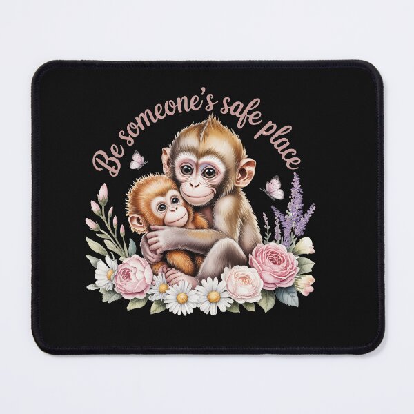 Item preview, Punch Baby Monkey Be Someone's Safe Place | Viral Japanese Macaque Kindness Gift designed and sold by tamdevo1.