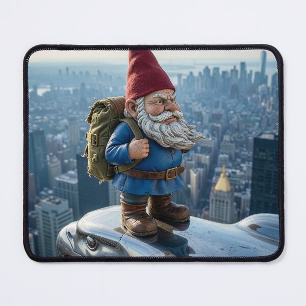Item preview, Garden Gnome on a Chrysler Building Eagle designed and sold by Tridentulus.