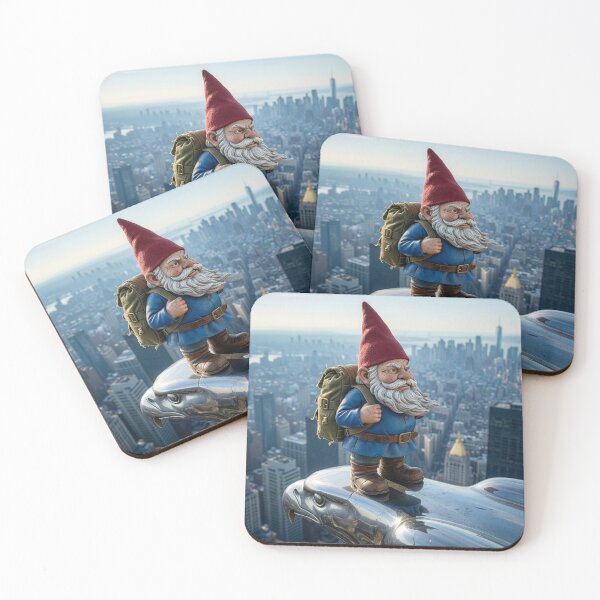 Item preview, Garden Gnome on a Chrysler Building Eagle designed and sold by Tridentulus.