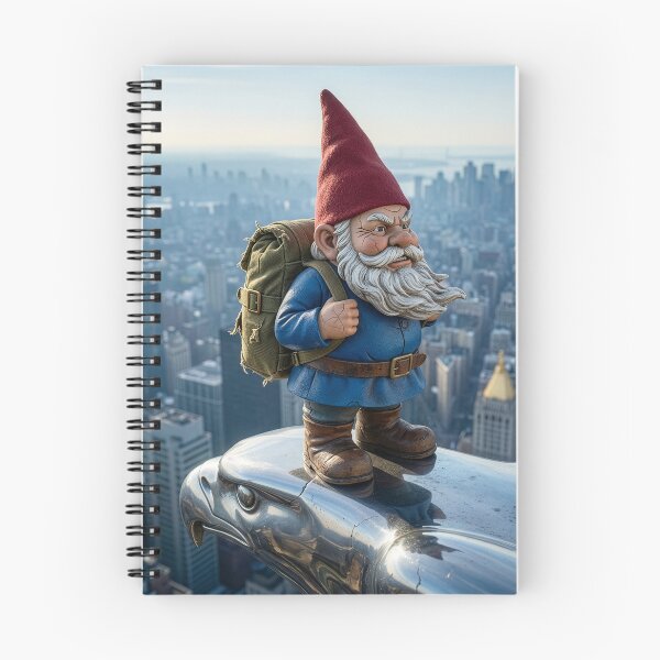 Item preview, Garden Gnome on a Chrysler Building Eagle designed and sold by Tridentulus.