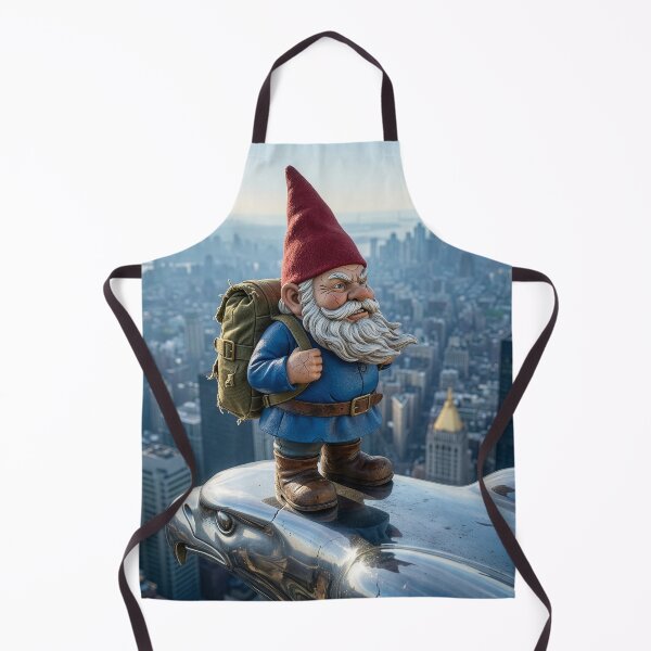 Item preview, Garden Gnome on a Chrysler Building Eagle designed and sold by Tridentulus.