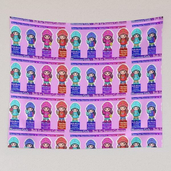 Item preview, Bloomora Girls Built for Sucess Collection  designed and sold by Shells Designs.