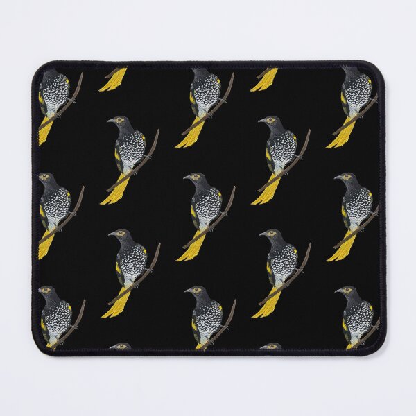 Item preview, Regent honeyeater bird on branch designed and sold by TheArtyOne11.