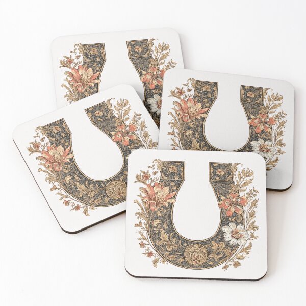 Item preview, Horse shoe with flowers luck charm designed and sold by MendaciousMina.