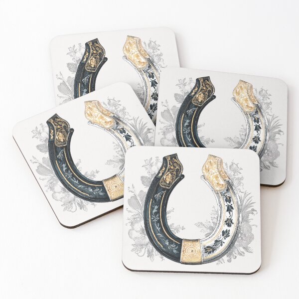 Item preview, Horse shoe with flowers luck charm designed and sold by MendaciousMina.