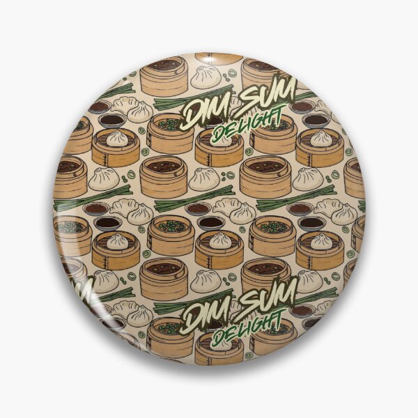 Item preview, Dim Sum Delight - Seamless Dumpling Pattern designed and sold by All About DigiCraft by Fedelina.