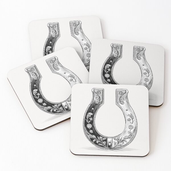 Item preview, Horse shoe with flowers luck charm designed and sold by MendaciousMina.