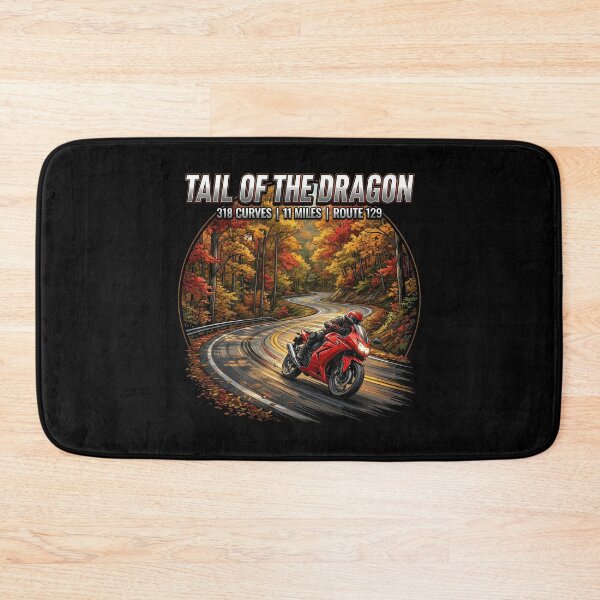 Item preview, Tail of the Dragon Driving Legend Route 129 Artwork designed and sold by enzoade.