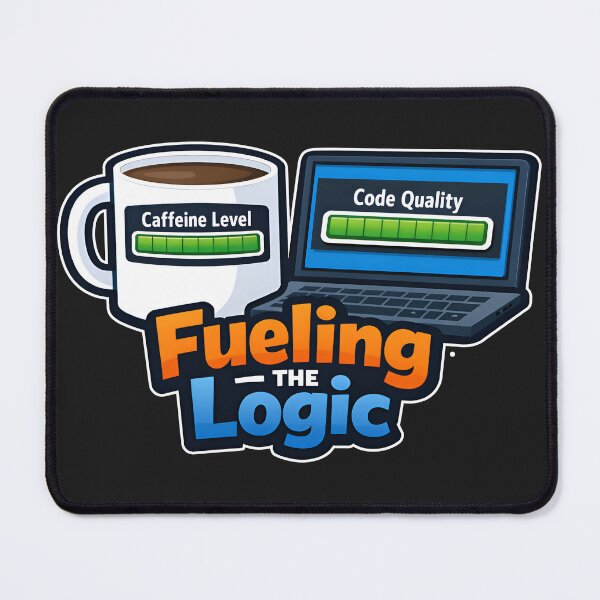 Item preview, Fueling The Logic Caffeine And Code Quality designed and sold by Zenith Design.