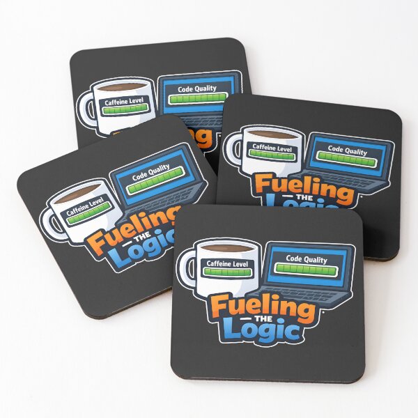 Item preview, Fueling The Logic Caffeine And Code Quality designed and sold by Zenith Design.