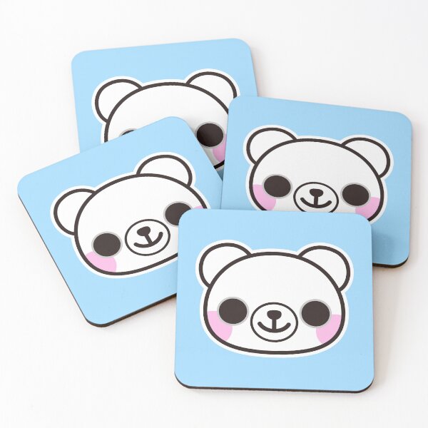 Item preview, Cute Polar Bear Face designed and sold by OEKAKIYASAN.