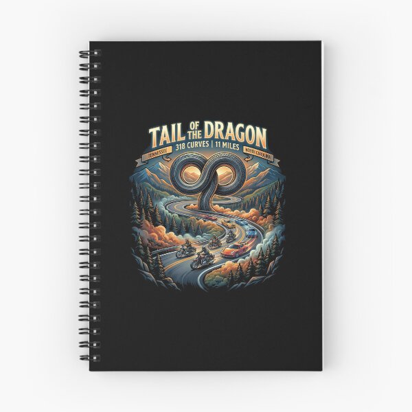 Item preview, Tail of the Dragon 318 Turns Performance Road Artwork designed and sold by enzoade.