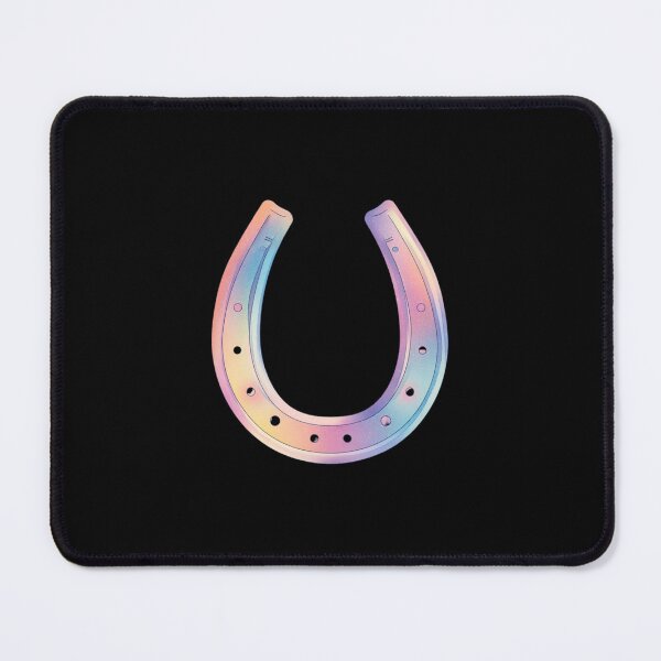 Item preview, Pastel rainbow horse shoe good luck charm designed and sold by MendaciousMina.
