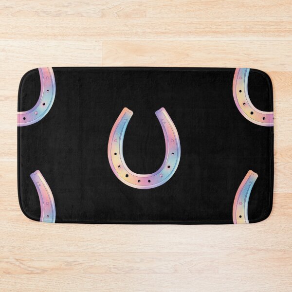 Item preview, Pastel rainbow horse shoe good luck charm designed and sold by MendaciousMina.
