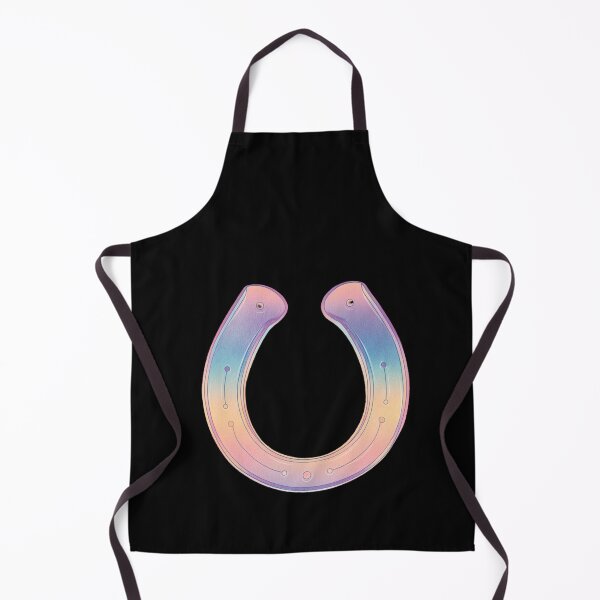 Item preview, Pastel rainbow horse shoe good luck charm designed and sold by MendaciousMina.