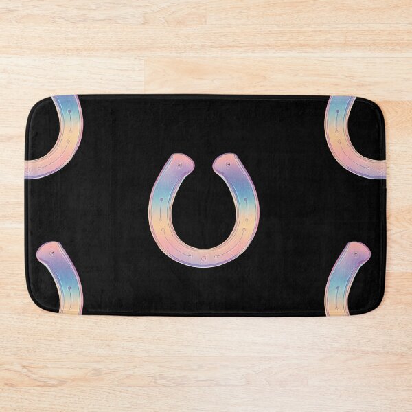 Item preview, Pastel rainbow horse shoe good luck charm designed and sold by MendaciousMina.