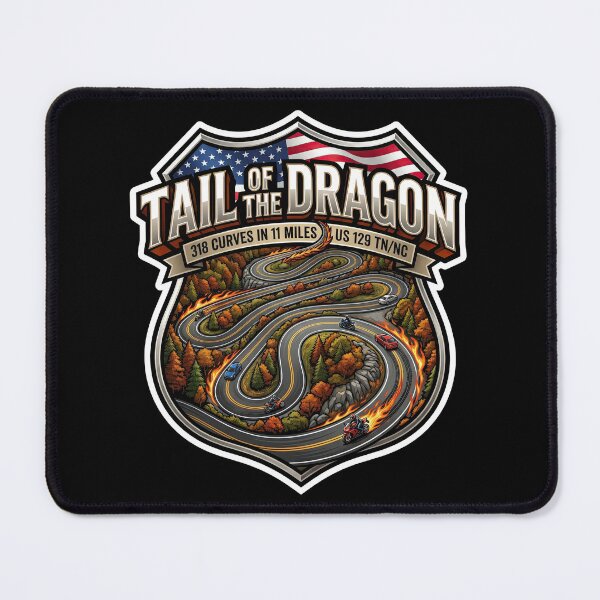 Item preview, Tail of the Dragon Riding Experience Illustration designed and sold by enzoade.