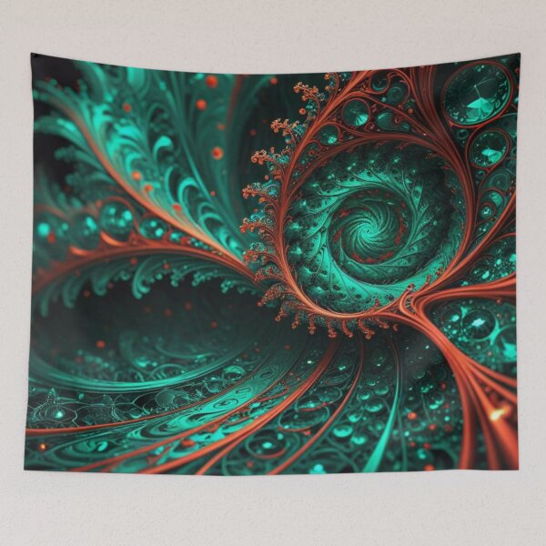 Item preview, Emerald Spiral Fusion designed and sold by Harmonic_Layers.