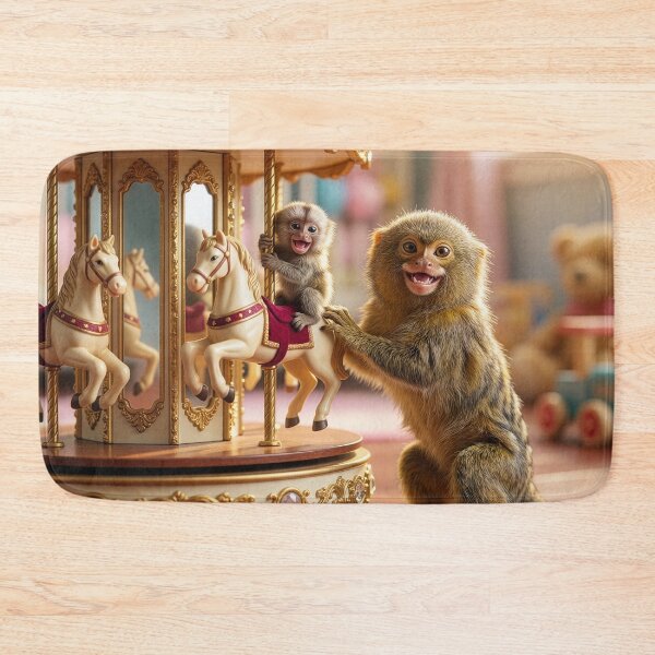Item preview, Pygmy Marmoset Baby Rides Carousel designed and sold by Tridentulus.