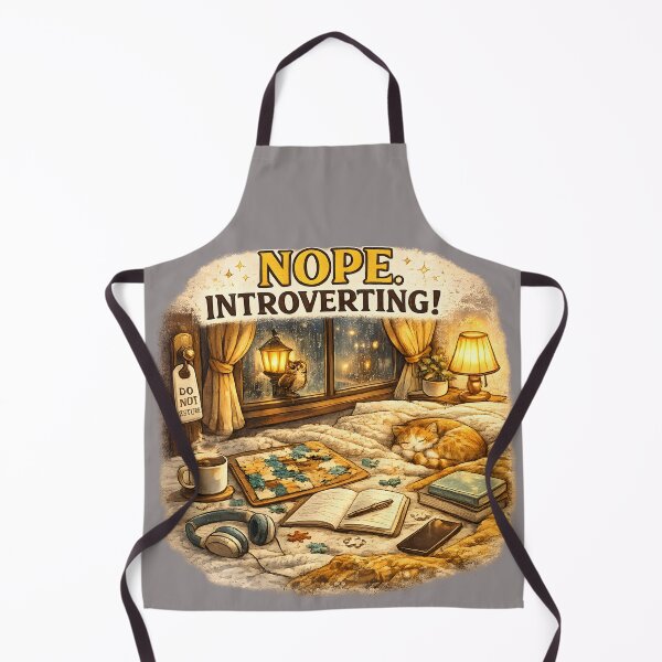 Item preview, Nope Introverting — Funny Introvert Gift designed and sold by FullHousePOD.
