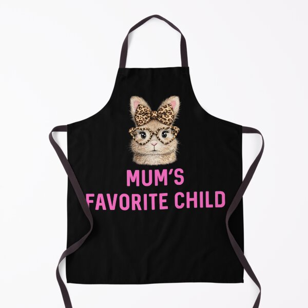 Item preview, Mum's Favorite Child Rabbit Mother's Day UK Sassy Leopard Print Easter Bunny Gift Rabbits Lover Birthday designed and sold by DogLover332.